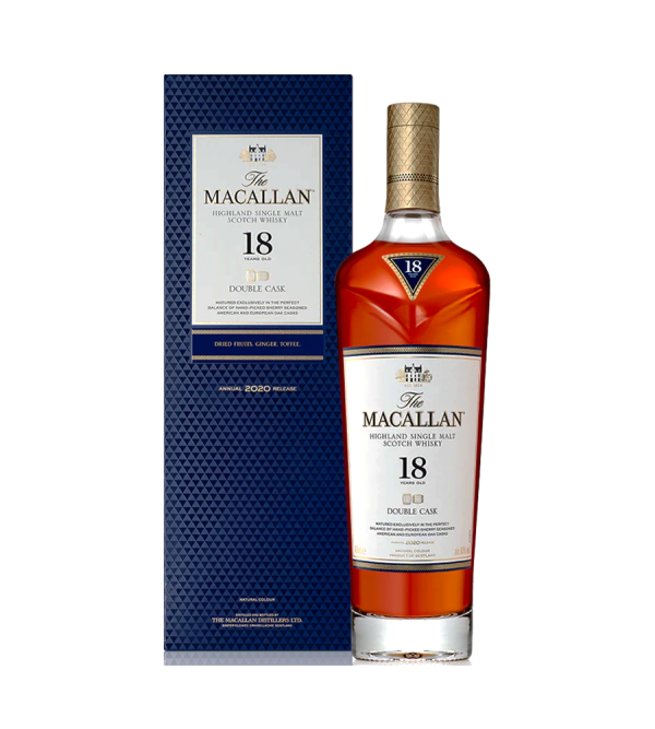 Buy Macallan 18 Double Cask single malt whisky online