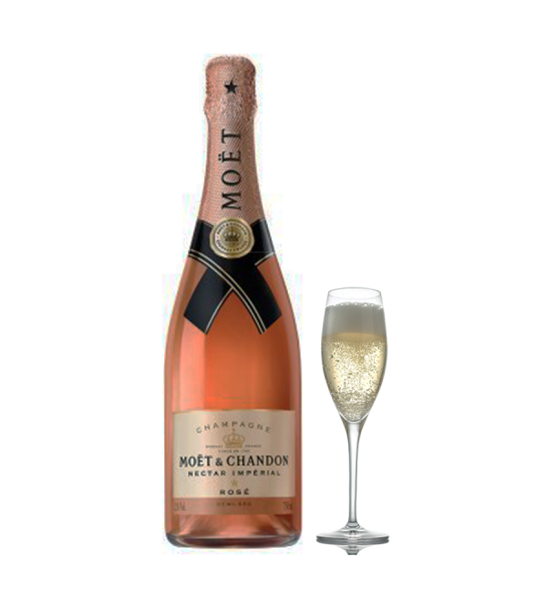 Buy Moet & Chandon Champagne Nectar Imperial Rose Online